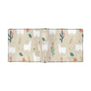 Llama Cactus Pattern Print Design 09 Men's ID Card Wallet