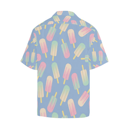 Ice Cream Pattern Print Design 05 Men's Hawaiian Shirt