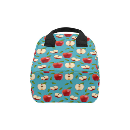 Apple Pattern Print Design AP012 Insulated Lunch Bag