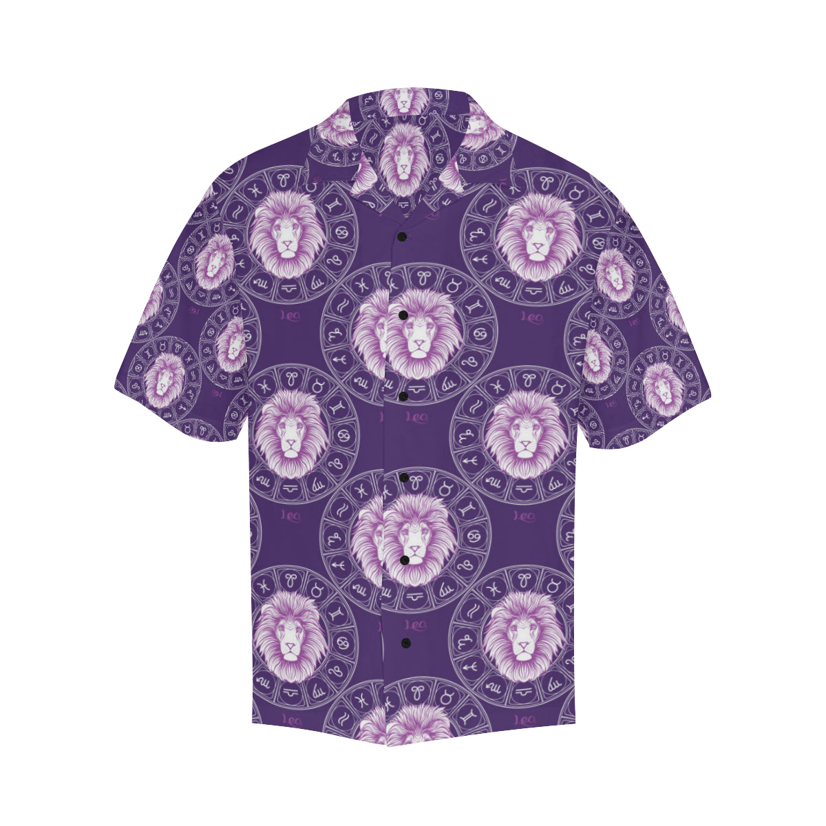 Leo Pattern Print Design 04 Men's Hawaiian Shirt
