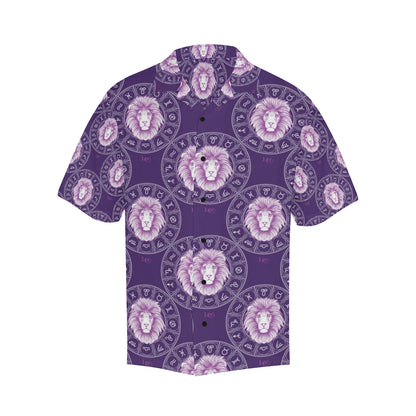 Leo Pattern Print Design 04 Men's Hawaiian Shirt