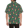 Hedgehog Cactus Pattern Print Design 04 Men's Hawaiian Shirt