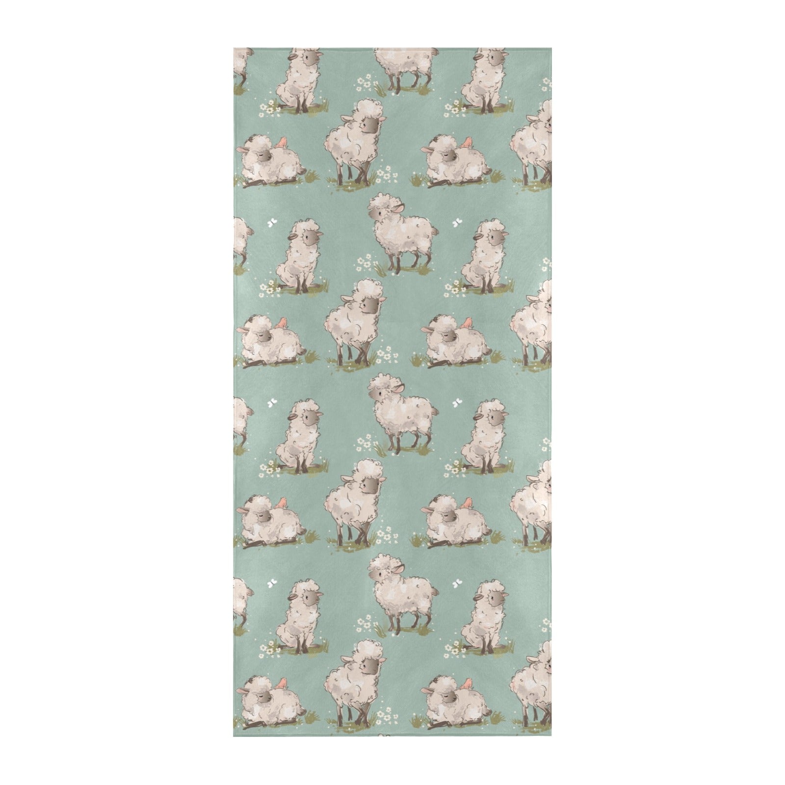 Sheep Print Design LKS405 Beach Towel 32" x 71"