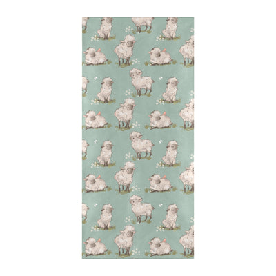 Sheep Print Design LKS405 Beach Towel 32" x 71"