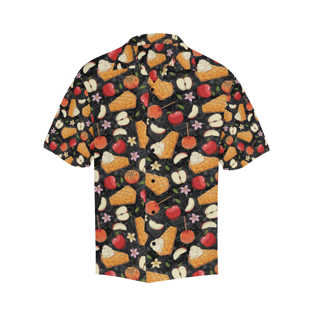 Apple Pie Pattern Print Design 01 Men's Hawaiian Shirt