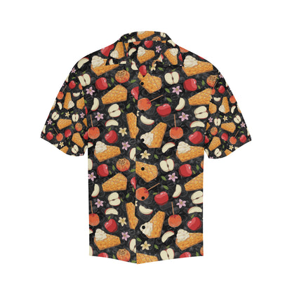 Apple Pie Pattern Print Design 01 Men's Hawaiian Shirt
