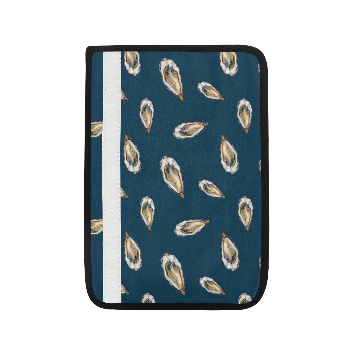 Oyster Pattern Print Design 03 Car Seat Belt Cover