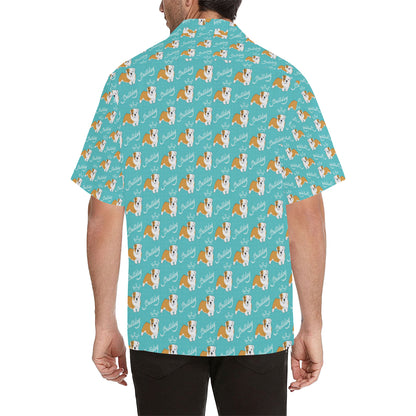 Bulldogs Pattern Print Design 05 Men's Hawaiian Shirt