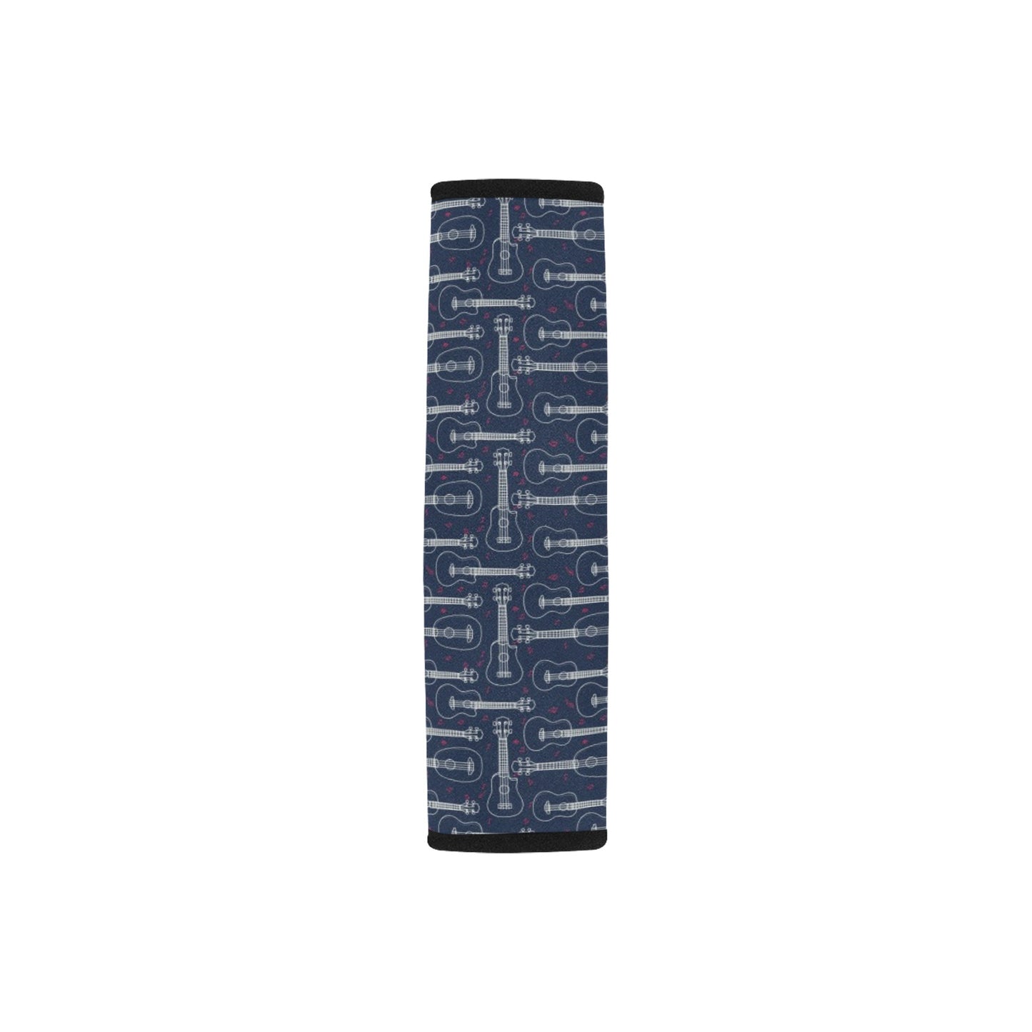 Ukulele Print Design LKS401 Car Seat Belt Cover