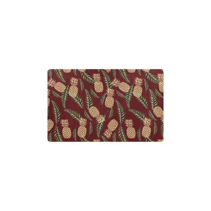 Pineapple Pattern Print Design PP013 Kitchen Mat