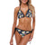 Pansy Pattern Print Design PS03 Bikini