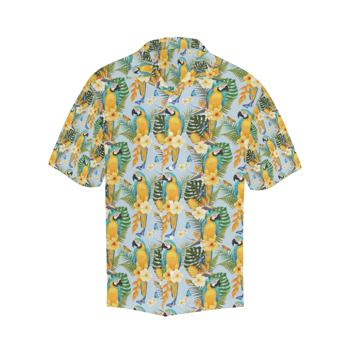 Parrot Pattern Print Design A04 Men's Hawaiian Shirt