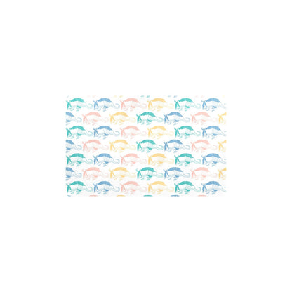 Armadillo Pattern Print Design 05 Kitchen Mat