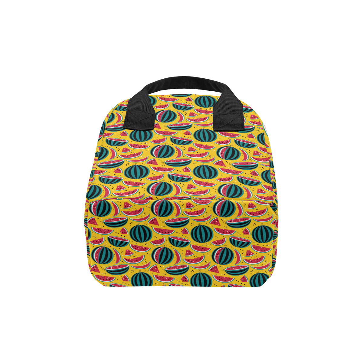 Watermelon Pattern Print Design WM02 Insulated Lunch Bag