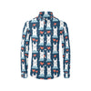 Alpaca Love Pattern Print Design 05 Men's Long Sleeve Shirt