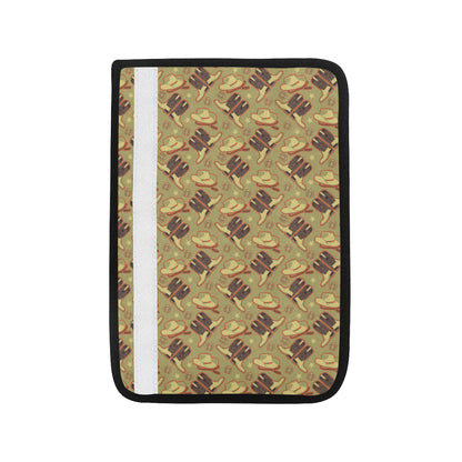 Western Cowboy Themed Car Seat Belt Cover