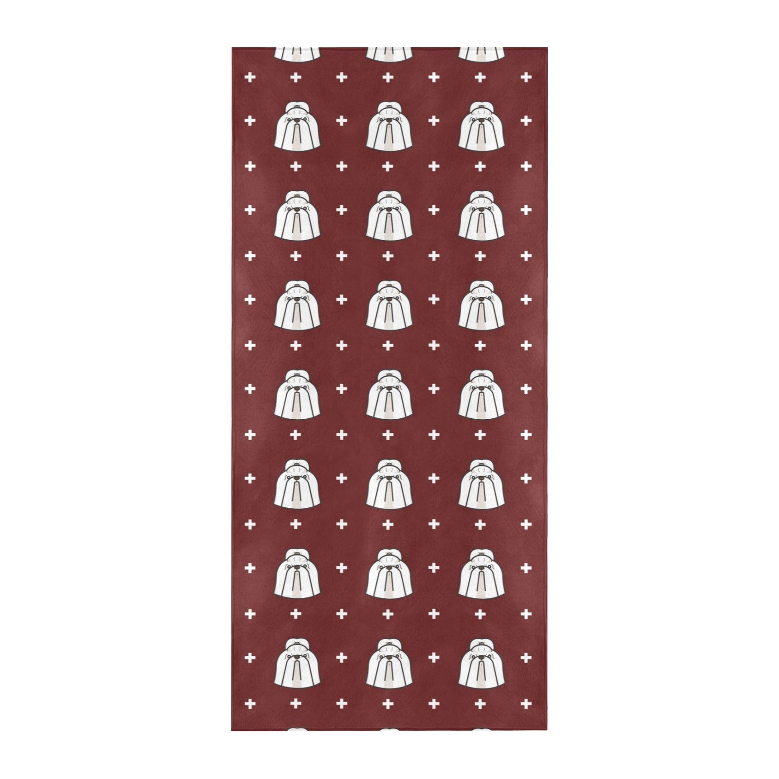 Shih Tzu Print Design LKS301 Beach Towel 32" x 71"