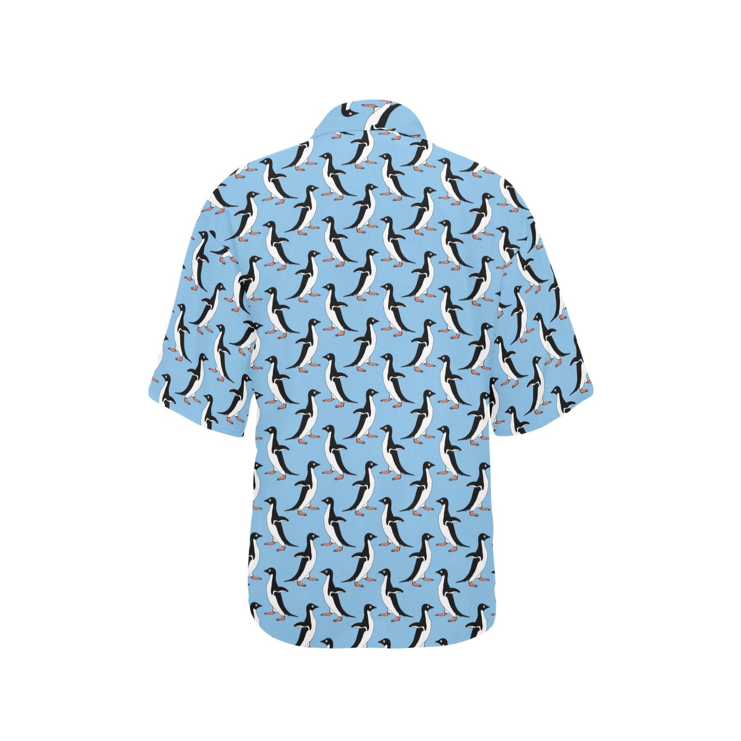 Penguin Dance Pattern Women's Hawaiian Shirt