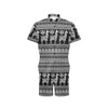 Llama Aztec Style Pattern Print Design 01 Men's Romper