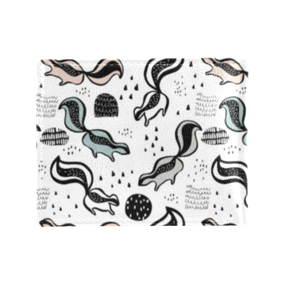 Skunk Print Design LKS303 Men's ID Card Wallet