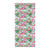 Tropical Flower Print Design LKS304 Beach Towel 32" x 71"