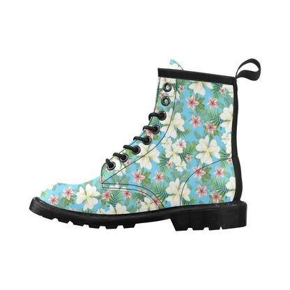 Plumeria Pattern Print Design PM028 Women's Boots