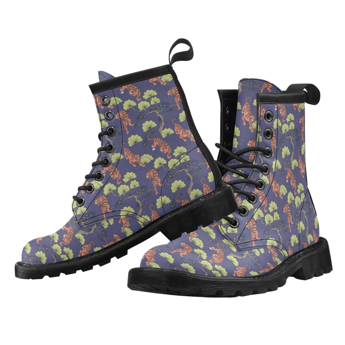 Tiger Pattern Japan Style Women's Boots