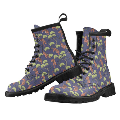 Tiger Pattern Japan Style Women's Boots