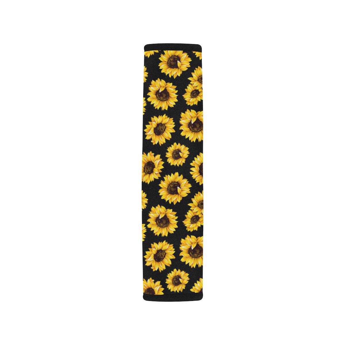 Sunflower Pattern Print Design SF05 Car Seat Belt Cover