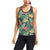 Bird Of Paradise Pattern Print Design BOP09 Women's Racerback Tank Top