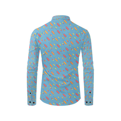Phlebotomist Medical Pattern Men's Long Sleeve Shirt