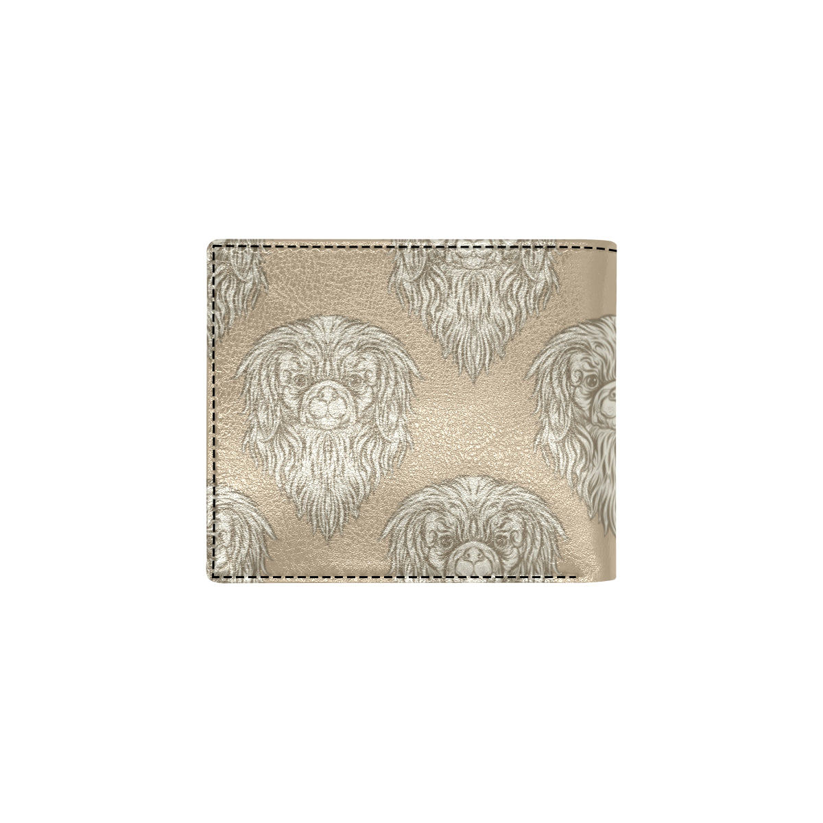 Pekingese Pattern Print Design A01 Men's ID Card Wallet