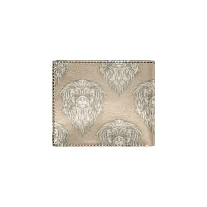 Pekingese Pattern Print Design A01 Men's ID Card Wallet