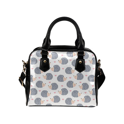 Hedgehog Baby Pattern Print Design 03 Shoulder Handbag