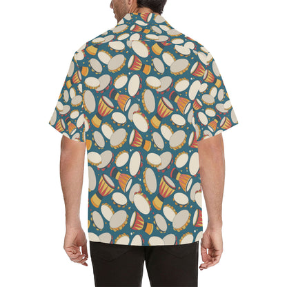 Tambourine Pattern Print Design 01 Men's Hawaiian Shirt