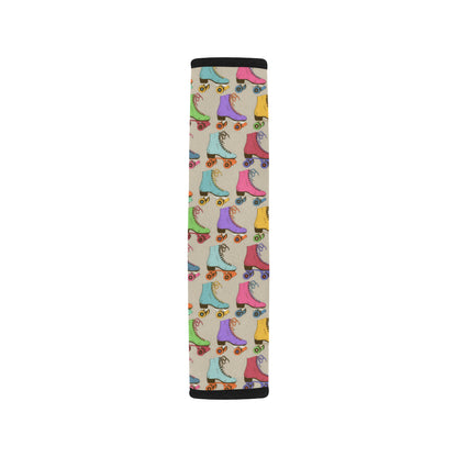 Roller skate Pattern Print Design A01 Car Seat Belt Cover
