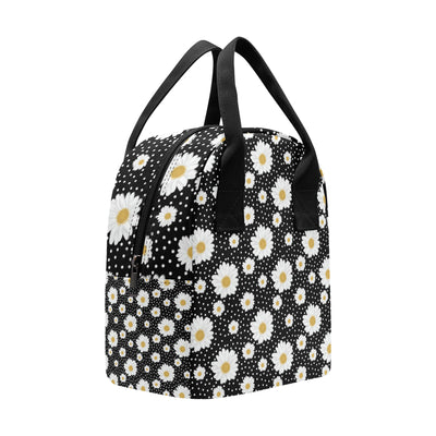 Daisy Pattern Print Design DS02 Insulated Lunch Bag