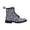 Feather Vintage Boho Design Print Women's Boots