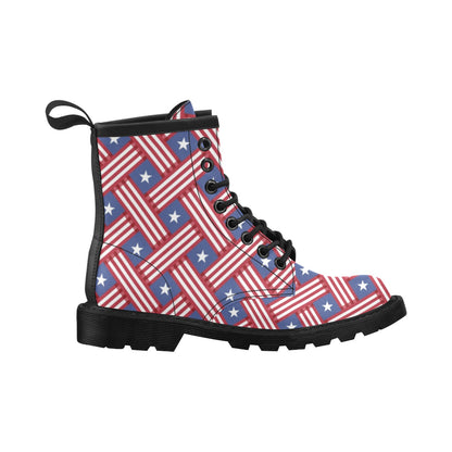American flag Pattern Women's Boots