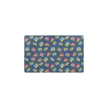 Camera Pattern Print Design 03 Kitchen Mat