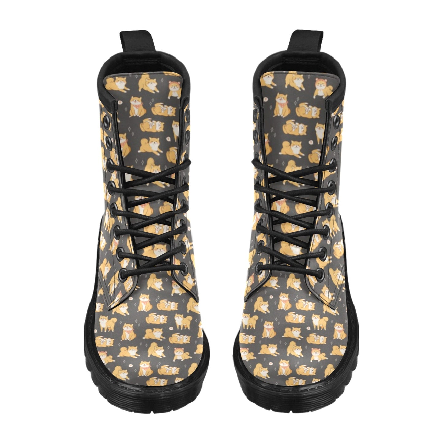 Shiba Inu Print Design LKS309 Women's Boots