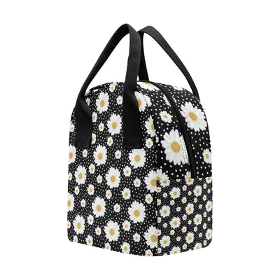 Daisy Pattern Print Design DS02 Insulated Lunch Bag