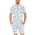 Llama Pattern Print Design 04 Men's Romper