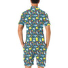 Scuba With Sharks Print Design LKS303 Men's Romper