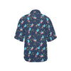 Fairy with flower Print Pattern Women's Hawaiian Shirt