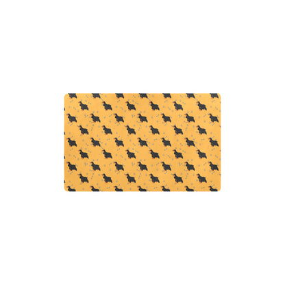 Cocker Pattern Print Design 01 Kitchen Mat