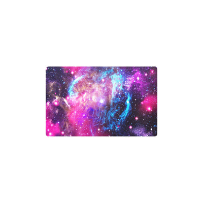 Galaxy Night Purple Space Print Kitchen Mat