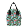 Bird Of Paradise Pattern Print Design BOP01 Insulated Lunch Bag