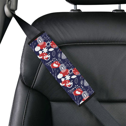 Nordic Pattern Print Design A02 Car Seat Belt Cover