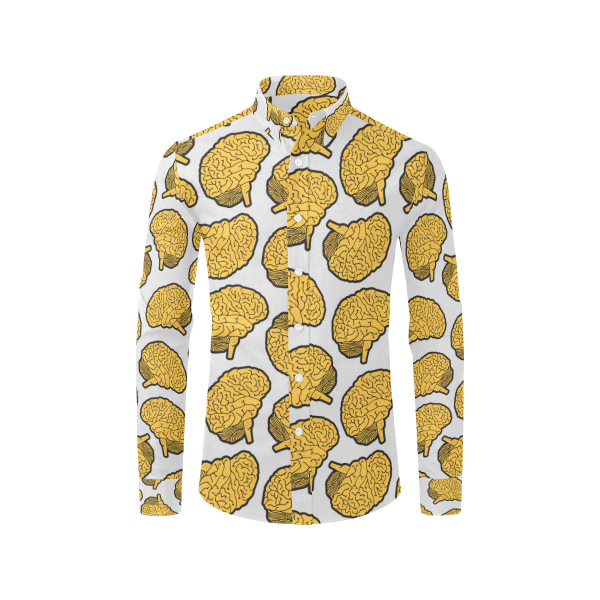 Psychology Pattern Print Design A01 Men's Long Sleeve Shirt